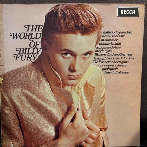 Billy fury the world of - billy,
