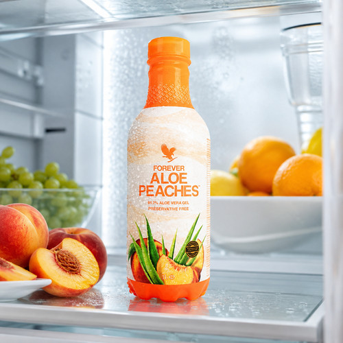 Forever aloe peaches - aloe, vera