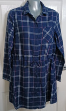 H&M Divided tie waist shirt