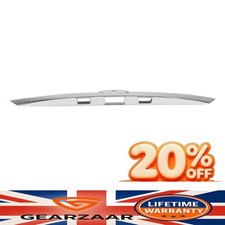 Rear Chrome Tailgate Boot