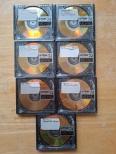7 Used TDK MD74 Recordable