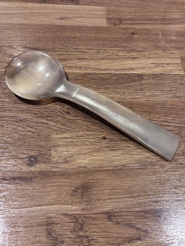 Horn spoon approximately 19cm - horn,