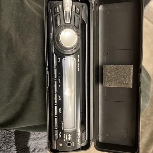 Sony car radio face - radio,