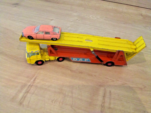 Vintage matchbox kingsize daf - matchbox,