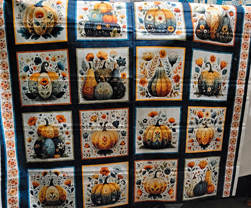 Fabrics harvest pumpkin - qt,