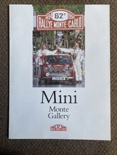 Mini Monte Carlo Autosport 1994 Celebrate 60 Anniversary A4