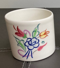 1960s Poole Pottery Hand Made & Hand Painted Traditional Ware Vase BN Pattern