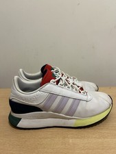 Adidas Originals SL Andridge ladies white flower pattern Trainers uk 6