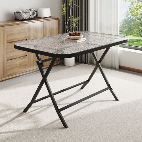 Outdoor garden table glass - outdoor,