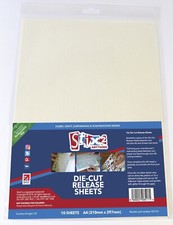 PACK 10 A4 DIE CUT RELEASE SHEETS CRAFT FOR CUTTING MACHINE SCRAPBOOKING STIX2