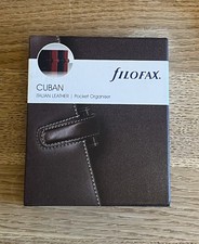Filofax Cuban Pocket Italian Leather Blue
