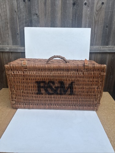 Fortnum mason wicker hamper - &,