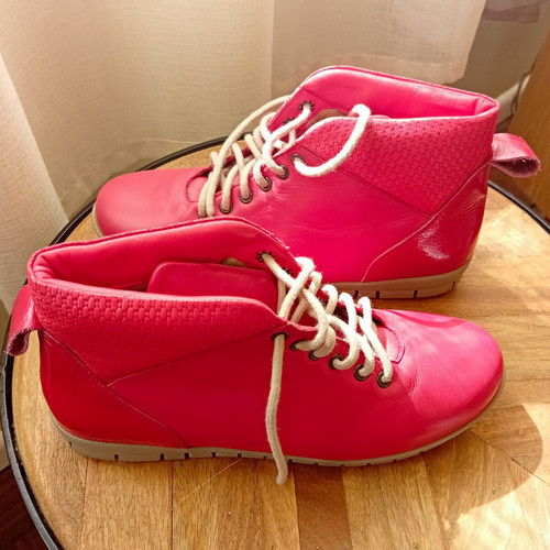 Adesso red leather lace - red,