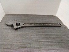 BLUE POINT Tools 15" Adjustable Wrench Vintage Mechanics a Snap On Brand USA