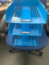 3 TIER LETTER TRAY COMPLETE WITH RODS