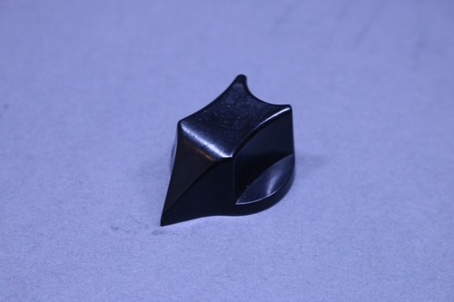 Vintage black pointer knob - vintage,