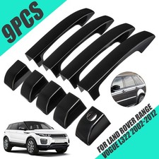 1X Set For Land Rover Range Vogue L322 2002-2012 Door Handle Covers Trim Black