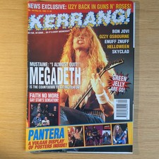 KERRANG! No. 444 1993 Megadeth