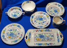 7 Assorted Pieces Of Vintage Masons Ironstone Regency China
