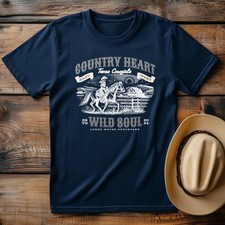 Country Heart T-shirt Western