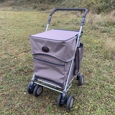Genuine Sholley Trolley - 6 Wheels - Grey & Navy