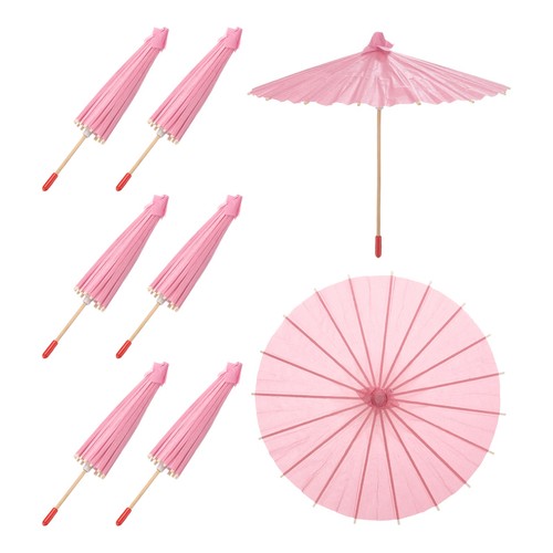 6pcs pink paper - 6pcs,