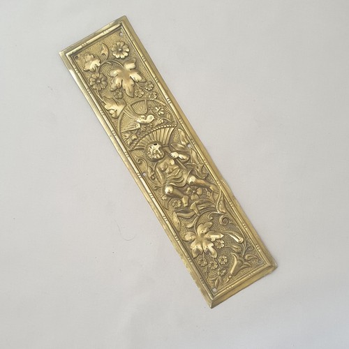 1900s cherub finger plates - 1900s,