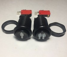 Start Button push black long