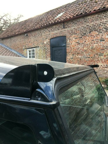 Black led light bar brackets - led,