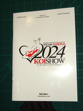 National Koi Show BKKS issue 44 2024 show programme Summer