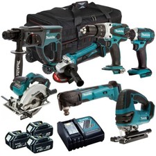 Makita MAK7PC 18V LXT 7 Piece