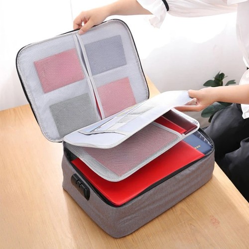 Fireproof document box with - fireproof,