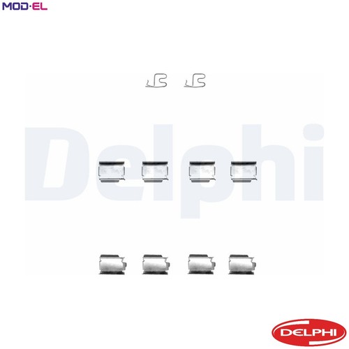 Accessory kit disc brake - disc, pad