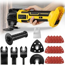 Cordless Oscillating Multi Tool Sander Cutter 6 Speeds For DeWalt 18V XR Battery