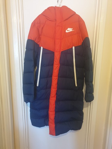 Nike men long coat red - nike,