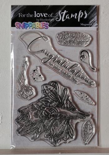 Hunkydory stamp set magnolia - set,