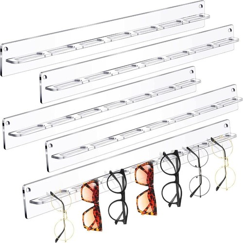 Wall mounted glasses display - mounted,