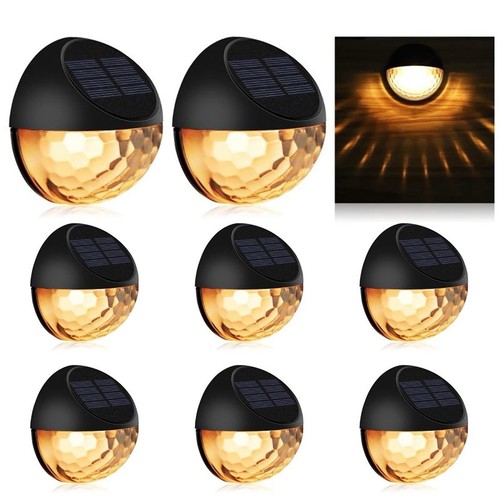 Solar fence lights - solar, lights,