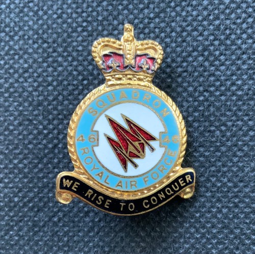 Vintage raf badge 46 - raf,