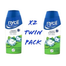 X2 PACK 🇬🇧 Nycil Cool Talcum Powder Relief from Prickly Heat, Sweat, Itching