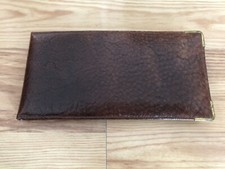 Vintage cheque-book style