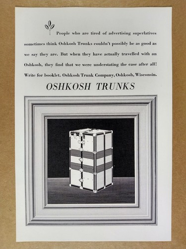 1931 oshkosh trunks - 1931, wardrobe