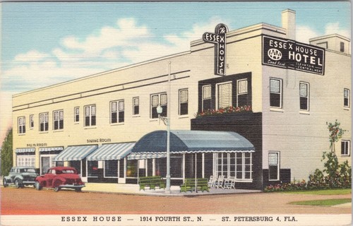 Postcard essex house hotel - house,