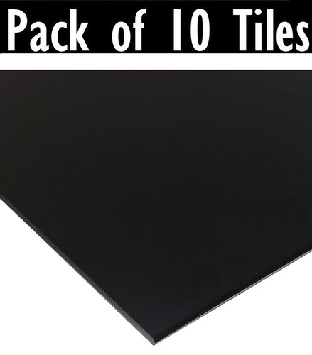 Suspended black vinyl - suspended,