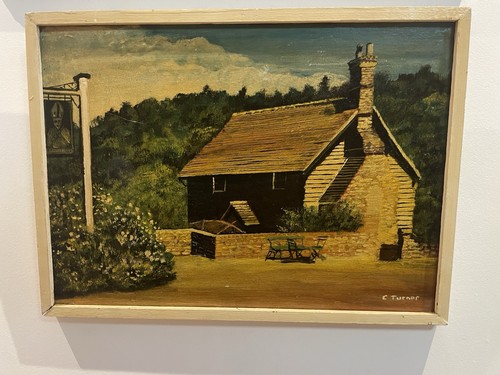 Vintage oil painting - vintage,
