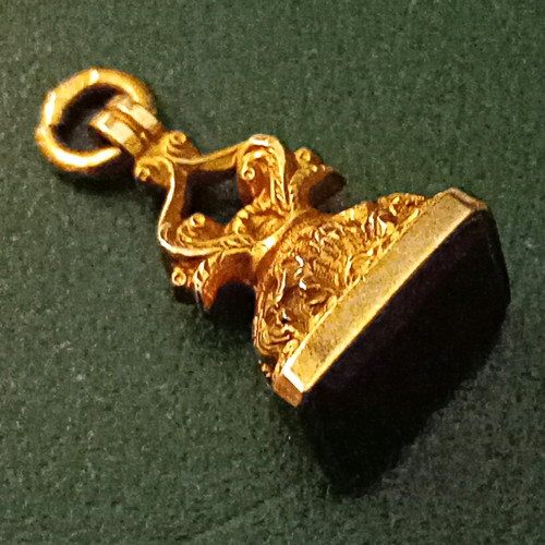 Victorian gold 9ct - 9ct, seal