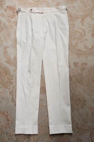 Suitsupply off white pleated - suitsupply,