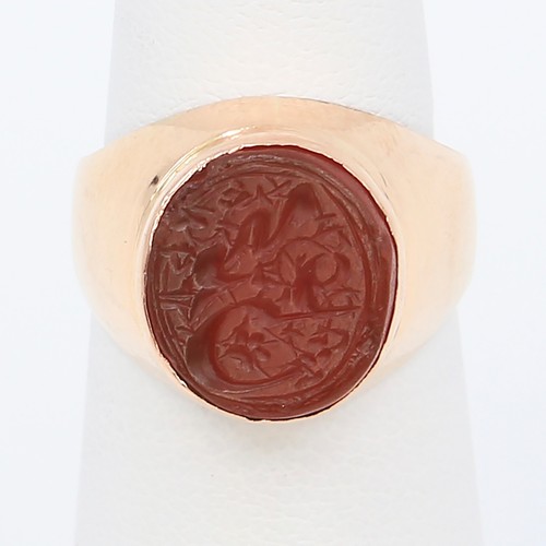 Antique georgian 10k gold ring - 10k,