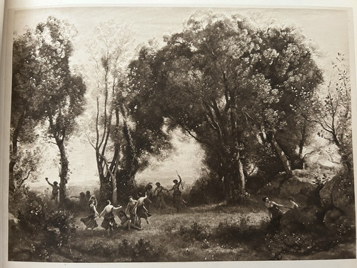 Antique print dance the - dance,