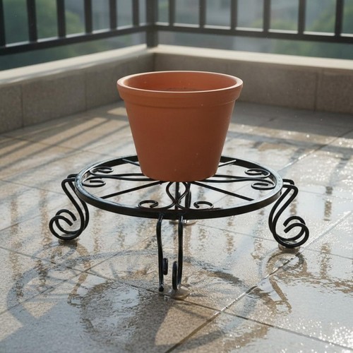 Pieces wrought iron plant - iron,